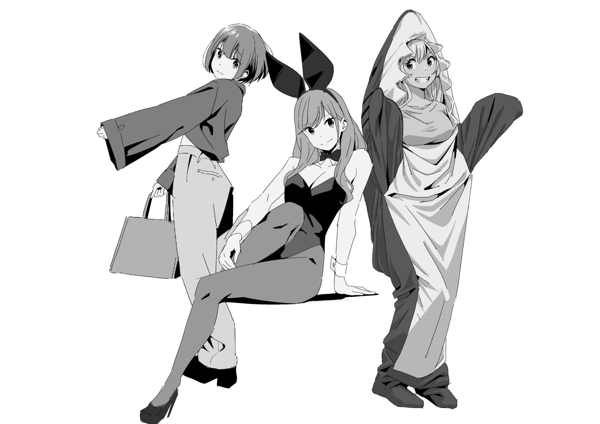 Coloso hide講師「かんたんキャラクターディテールアップドリル」のイメージイラスト
